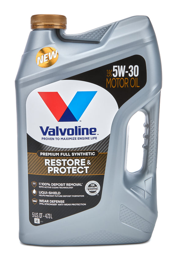 5w30 Motor Oil Restore & Protect 5 Quart Bottle – Jayce's Classic