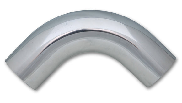 90 Degree Aluminum Bend 1in O.D. Polished