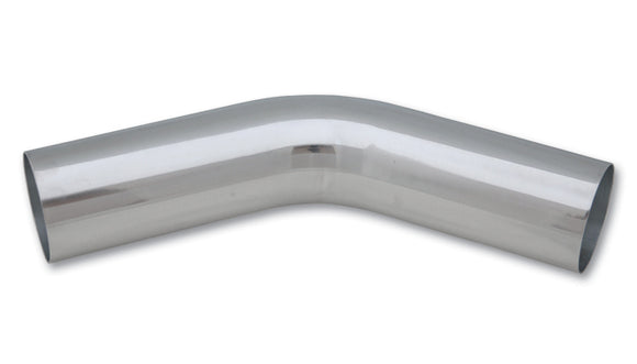 45 Degree Aluminum Bend 4.5in O.D. Polished