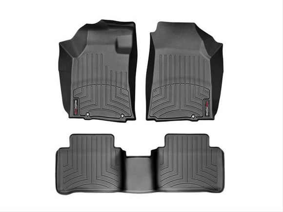 Black Front and Rear Floorliners