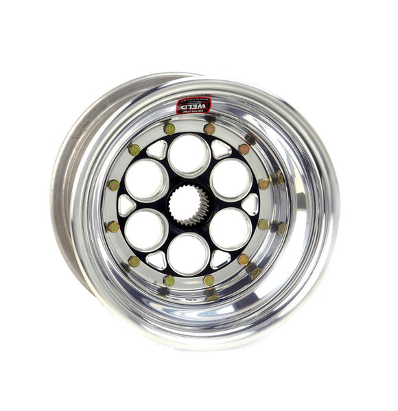 15x15 Blk Magnum Sprint Wheel  6in BS - DB