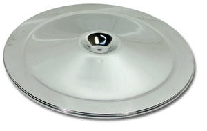 1966-1972 Chevrolet Corvette Chrome Air Cleaner Lid For Open Style Air Cleaners