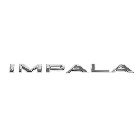 1964 Impala Rear Quarter Letters, “Impala”, Sold as a Set