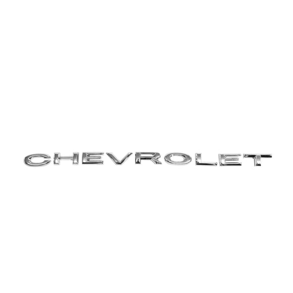 1964 Full-Size Chevrolet Rear Panel Letters, â€œChevroletâ€, Sold as a Set