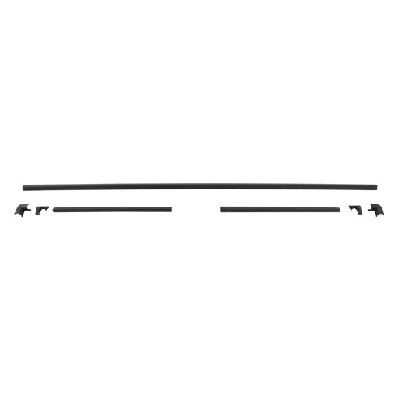 1964-1965 Chevelle 2-Door Hardtop Rear Window Trim, 7 Pieces