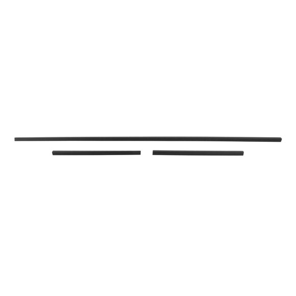 1964-1965 Chevelle 2-Door Hardtop Rear Window Trim, 3 Pieces