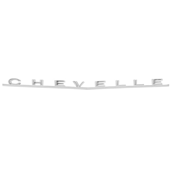 1966 Chevelle Trunk Emblem, Malibu, “Chevelle”, Sold as Each