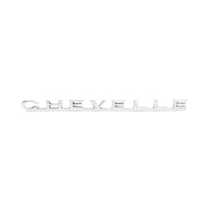 1967 Chevelle Hood Emblem, â€œChevelleâ€, Sold as Each