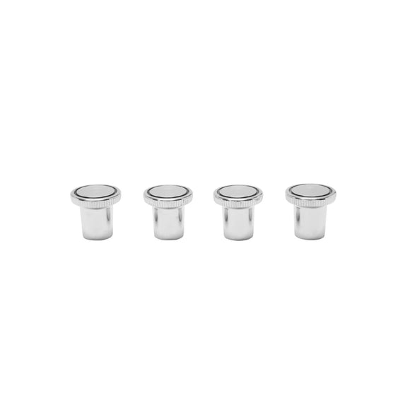 1967-1972 Camaro Vent Pull Knobs, Chrome, 4 pieces