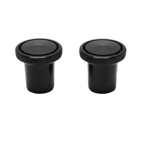 1963-1978 Full-Size Chevrolet Black Vent Pull Knobs, 2 pieces, Sold as a Pair