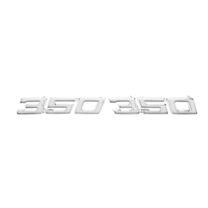 1969-1970 Full-Size Chevrolet Front Fender Emblem, â€œ350â€, Sold as a Pair