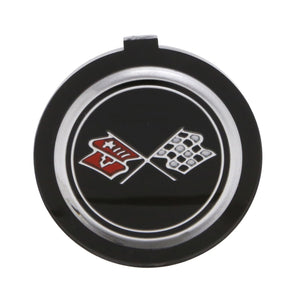 1976-1980 Corvette Horn Button Emblem, without Tilt, Sold as Each