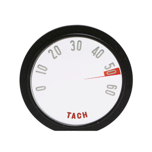 1958 Corvette Tachometer Face, 6000 RPM, Sold as Each