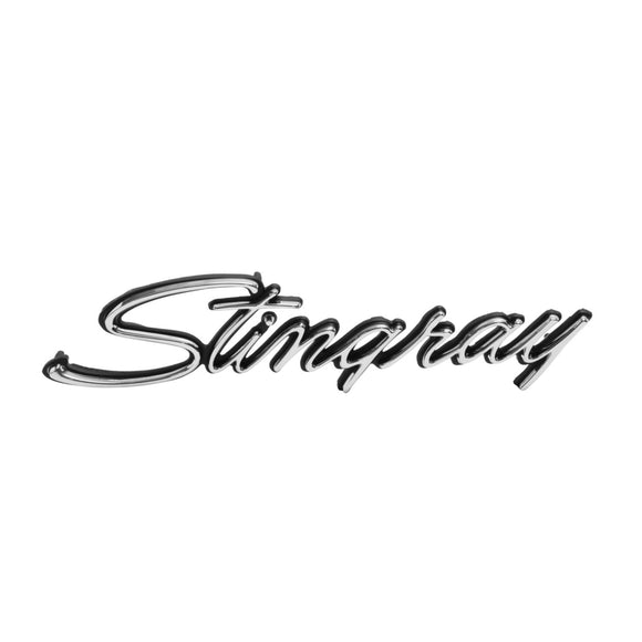 1974-1976 Corvette Front Fender Emblem, “Stingray”, Sold as Each