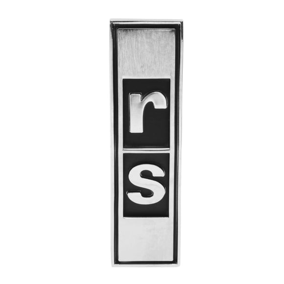 1967-1968 Camaro Grille Emblem, â€œRSâ€, Sold as Each