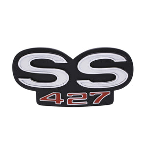 1969 Camaro Grille Emblem, â€œSS 427â€, Standard, Sold as Each