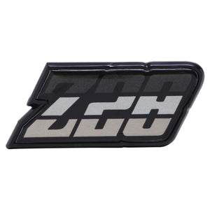 1980-1981 Camaro Fuel Door Emblem, â€œZ-28â€, Green, Sold as Each