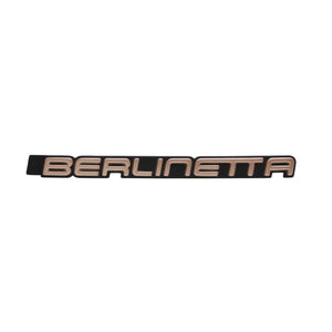 1985-1986 Camaro Front End Panel Emblem, “Berlinetta”, Sold as Each