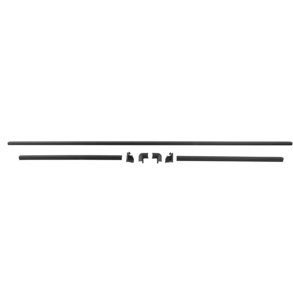 1964-1965 Buick and Oldsmobile Rear Window Trim, 2-Door Hardtop, 7 pieces