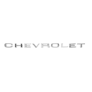 1967-1968 Chevrolet and GMC Truck Hood Letters, â€œChevroletâ€, Sold as a Set