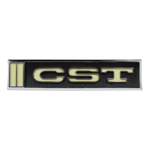 1968 Chevrolet and GMC Truck Pickup and 1969-1972 Blazer Door Emblem, â€œCSTâ€, Sold as a Pair