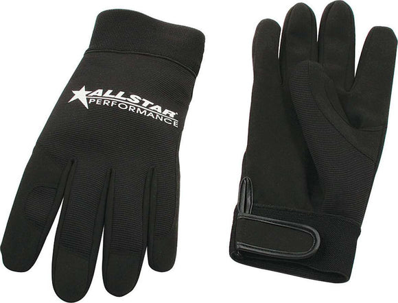 Allstar Gloves Blk Lg Crew Gloves