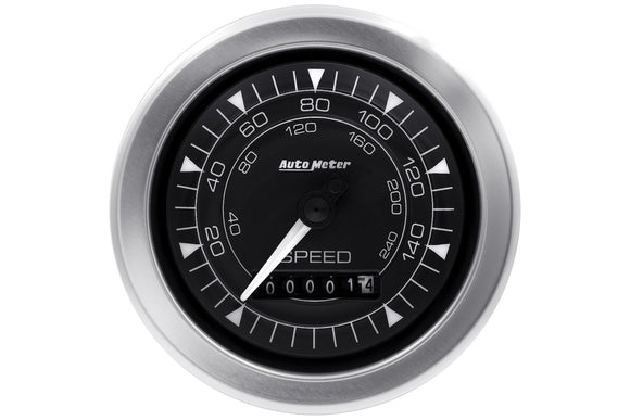 Speedometer 3-3/8 160MPH Chrono Series