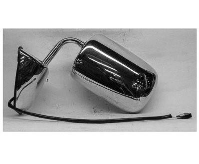 CH1320273 1978-1993 DODGE PICKUP DRIVER SIDE POWER DOOR MIRROR- 6 X 9- CHROME