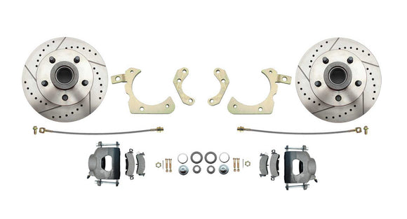 1955-58 Chevy Stock Height High Performance Disc Brake Conversion Kit (Impala, Bel Air, Biscayne)