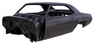 1968 Camaro Coupe Complete With Stock Heater Firewall, Top Skin, Drip Rails, Quarter Panels, Doors & Deck Lid