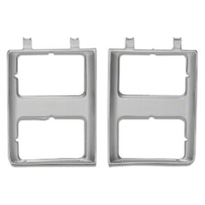 GM2512126PP DRIVER SIDE HEAD LIGHT DOOR- SILVER- WITH DUAL RECTANGULAR DRIVER SIDE HEAD LIGHT