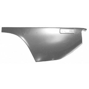 GMK242269072L 1970-1974 PLYMOUTH BARRACUDA DRIVER SIDE LOWER QUARTER PANEL. TO USE FOR 1970-1971 MODELS THE SIDE MARKER MUST BE MODIFIED.