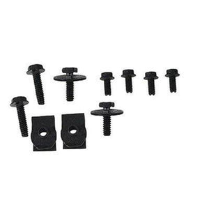 GMK3020055641S 1964-1965 FORD MUSTANG GRILLE BAR HARDWARE KIT- 10 PIECES