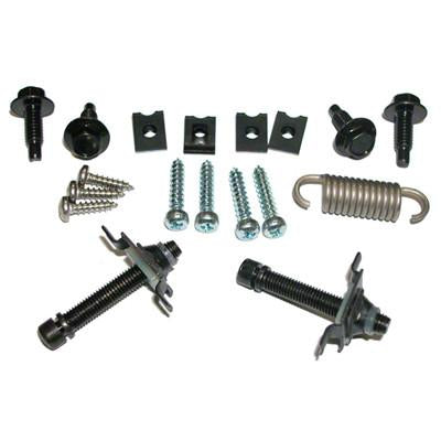 GMK302006964S 1964-1966 FORD MUSTANG HEAD LIGHT HARDWARE KIT- CONSISTS OF SCREWS- SPRINGS- CLIPS AND NUTS- 2 KITS REQUIRED