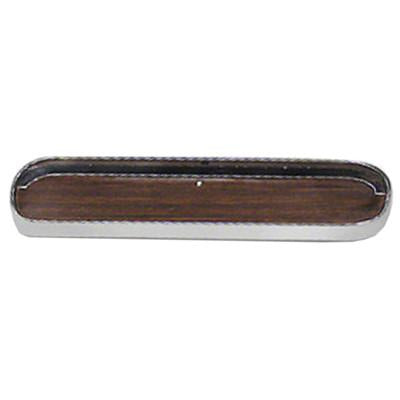 GMK3020524652 1965-1966 FORD MUSTANG GLOVE BOX DOOR WITHOUT LOGO- WITH WOODGRAIN FINISH- FOR MODELS WITH PONY INTERIOR