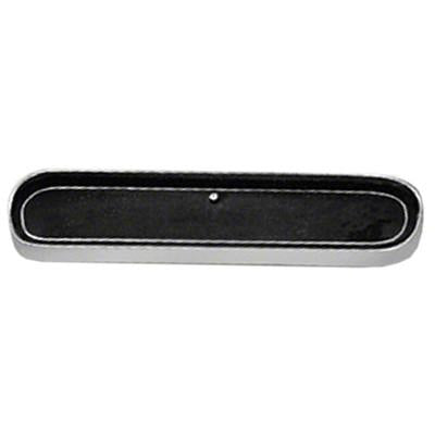 GMK3020524661 1966-1966 FORD MUSTANG GLOVE BOX DOOR WITH BLACK CAMERA CASE FINISH- WITHOUT LOGO- FOR STANDARD MODELS