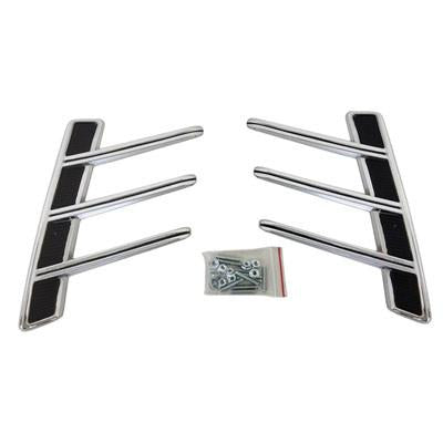 GMK302061566P 1966-1966 FORD MUSTANG DRIVER AND PASSENGER SIDE PAIR OF QUARTER TRIM ORNAMENTS