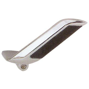 GMK302144167L 1965-1966 FORD MUSTANG DRIVER SIDE BLACK INSIDE DOOR HANDLE FOR MODELS WITH DELUXE INTERIOR