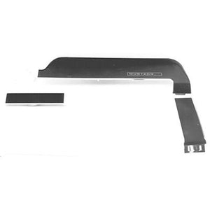 GMK3021523673S 1967-1968 FORD MUSTANG 3-PIECE BLACK DASH PANEL SET CONSISTING OF UPPER- CENTER- AND LOWER PANELS FOR VEHICLES WITHOUT AIR CONDITIONING.