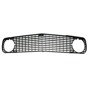 GMK3022050691 1969-1969 FORD MUSTANG GRILLE- BLACK PLASTIC WITHOUT CHROME FRAME- FOR ALL MODELS EXCEPT SHELBY