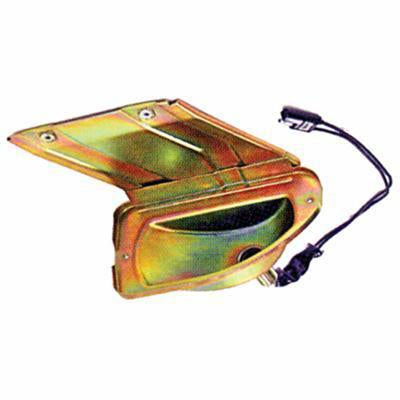 GMK3022071701L 1970-1970 FORD MUSTANG DRIVER SIDE PARK LIGHT HOUSING- BODY AND WIRE- FOR ALL MODELS EXCEPT SHELBY