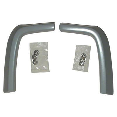 GMK3023115711P 1971-1972 FORD MUSTANG DRIVER AND PASSENGER SIDE PAIR OF PAINTED FENDER EYEBROW MOULDINGS