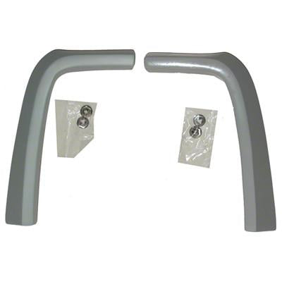 GMK3023115731P 1973-1973 FORD MUSTANG DRIVER AND PASSENGER SIDE PAIR OF PAINTED FENDER EYEBROW MOULDINGS