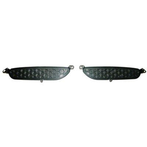 GMK3023255712P 1971-1973 FORD MUSTANG DRIVER AND PASSENGER SIDE PAIR OF HOOD SCOOP GRILLES