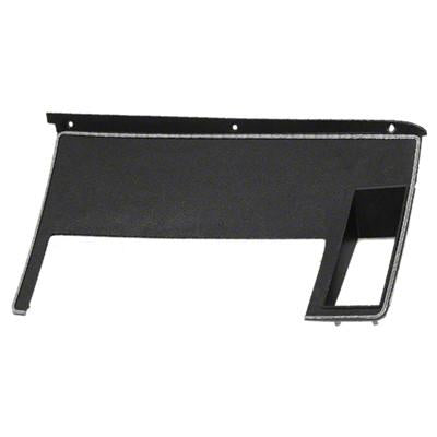 GMK3023523712R 1971-1973 FORD MUSTANG PASSENGER SIDE DASH BEZEL WITHOUT LIGHT HOLE FOR VEHICLES MANUFACTURED PRIOR TO 12/1/71 WITHOUT D?COR GROUP