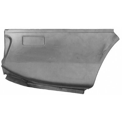 GMK302369071R 1971-1973 FORD MUSTANG PASSENGER SIDE LOWER REAR QUARTER PANEL PATCH- 17.5in HIGH X 27in LONG