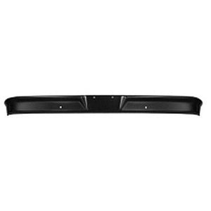 GMK3144000671 1967-1978 FORD PICKUP BUMPER FACE BAR FRONT- PAINT- WITHOUT PAD- WITHOUT LICENSE HOLES- 90 DEGREE END