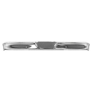 GMK3144000672A 1967-1978 FORD PICKUP BUMPER FACE BAR FRONT- CHROME- PREMIUM QUALITY- WITHOUT LICENSE HOLE- 90 DEGREE END