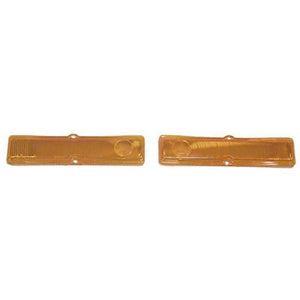 GMK401007063P 1963-1964 CHEV NOVA DRIVER AND PASSENGER SIDE PAIR OF PARK LIGHT LENSES