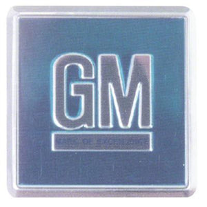 GMK4011453671 AQUA GM DOOR JAMB DECAL FOR ALL 1967 GM CARS- 2 REQUIRED